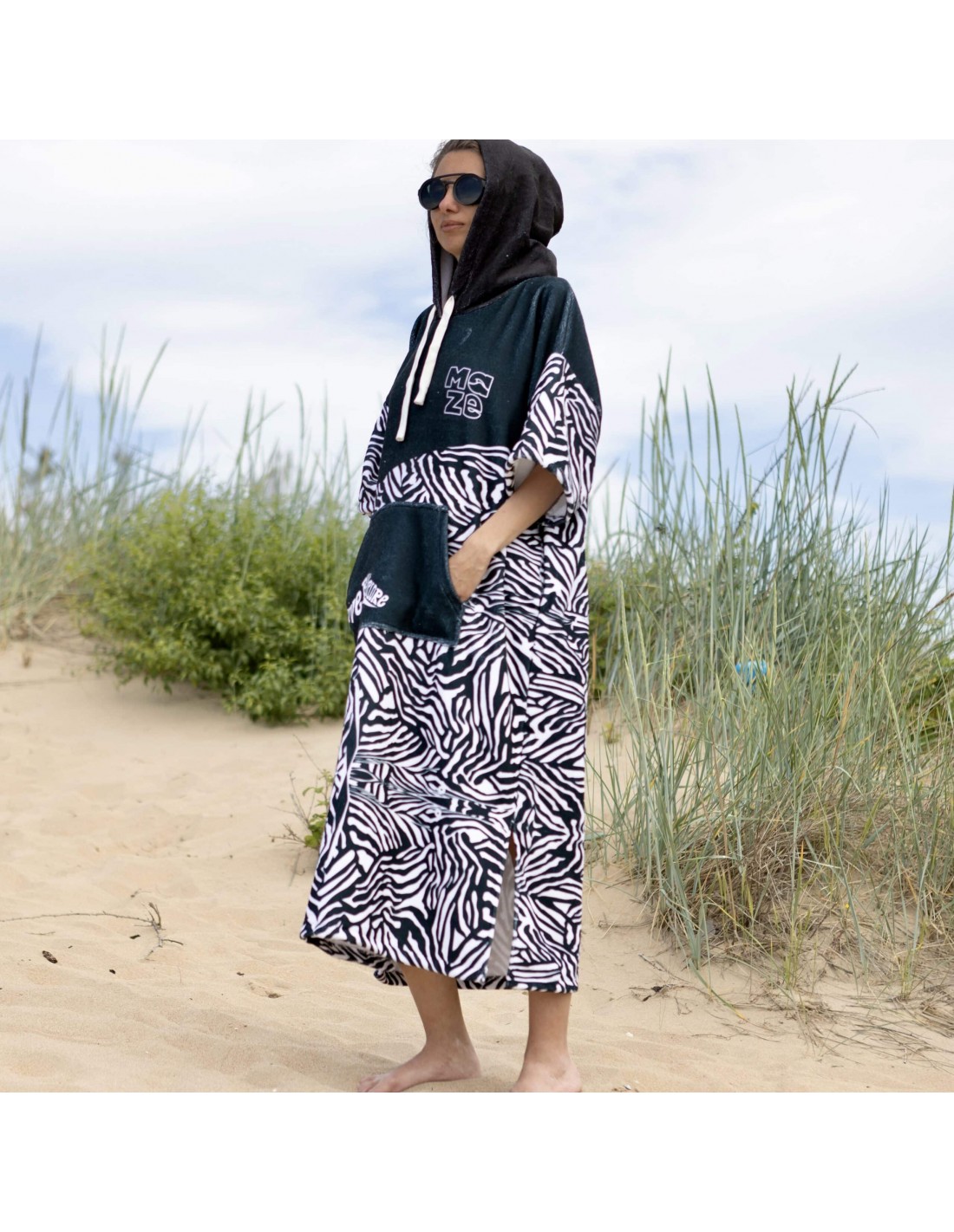 ПОНЧО MAZE ZEBRA